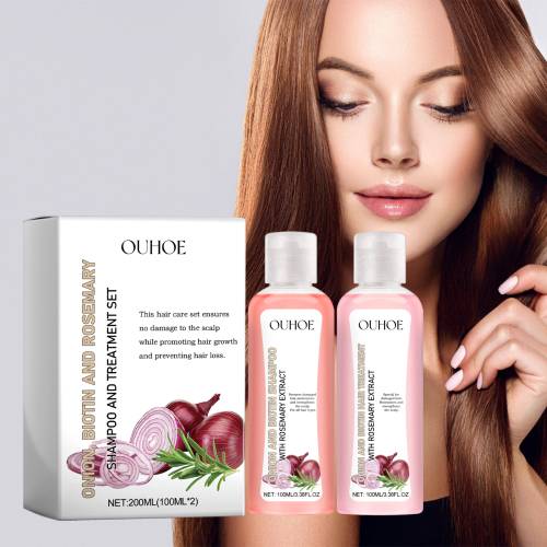 Onion, Biotin & Rosemary Shampoo and Conditioner Set