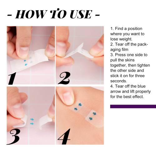 Invisible V-Face Lift Strips