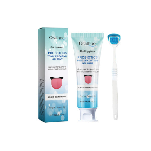 Tongue Cleaning Set with Tea & Honey
