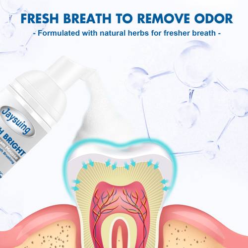 Whitening Mousse Toothpaste with Green Tea