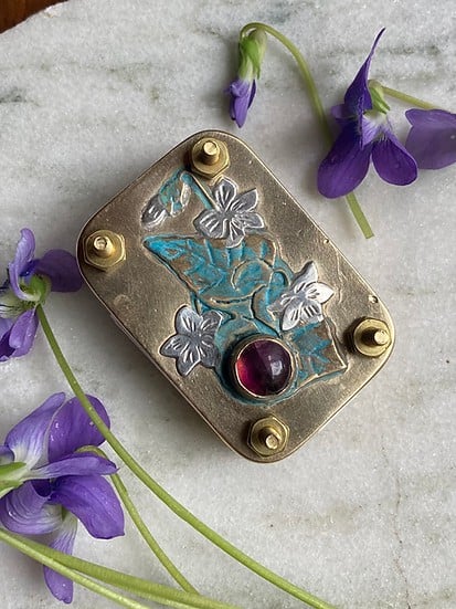 zavevo | Mini Flower Press | Compact Botanical Keepsake Maker | Portable Craft Tool