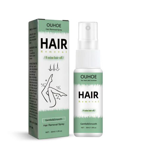 Full Body Hair Removal Spray with Aloe, 30 ml