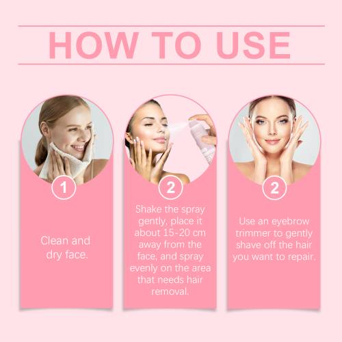 Facial Hair Removal Prep Spray