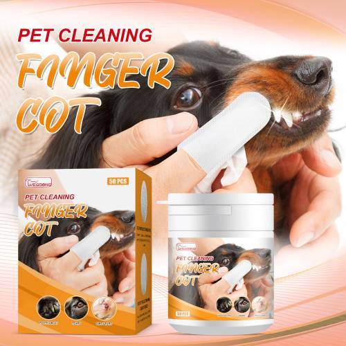 Pet Dental Finger Wipes