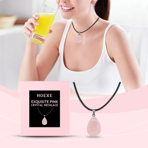 Rose Quartz Pendant Necklace