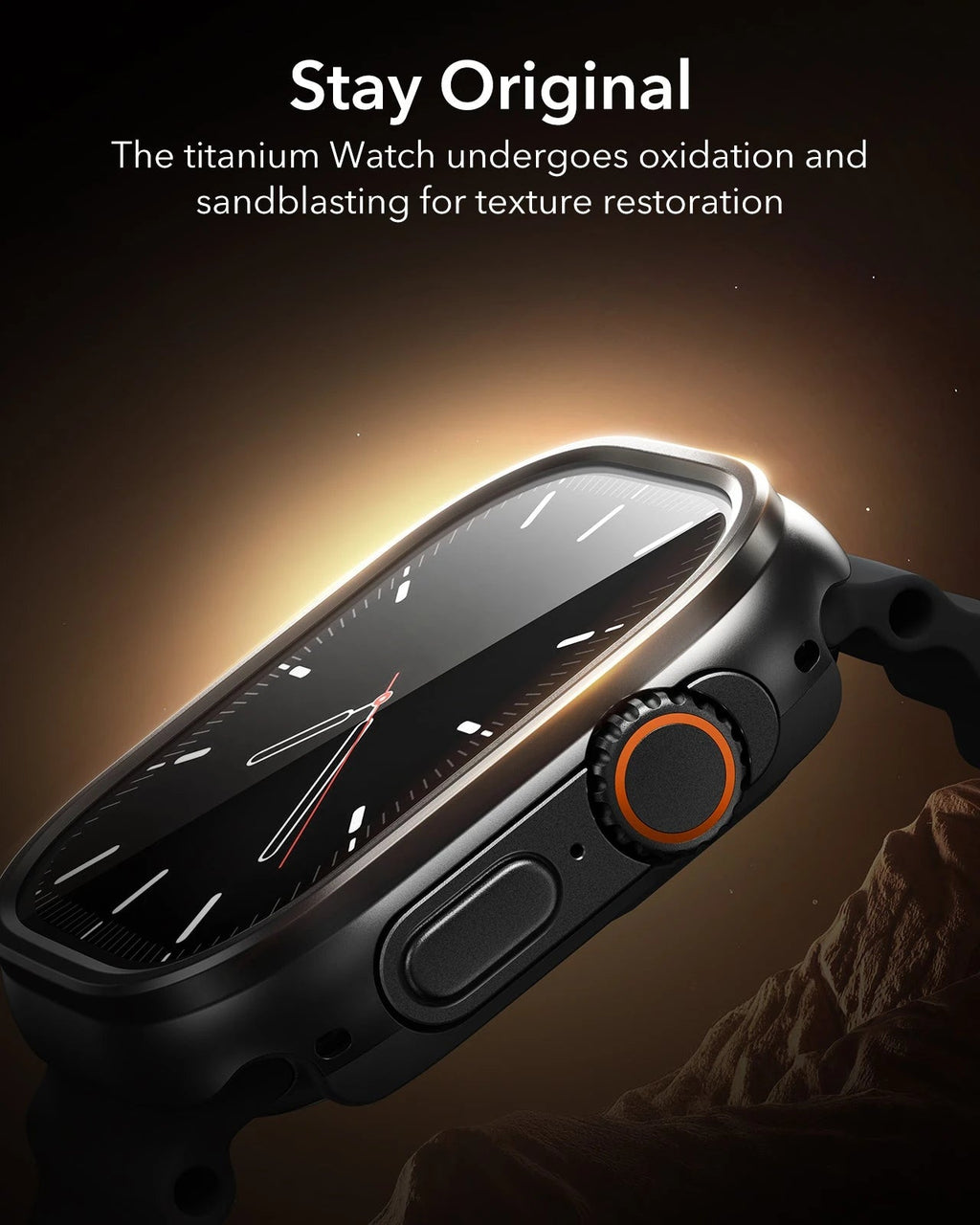 Equinox Watch Band Ultimate Bundle for Apple Watch - Red Band / Black Case