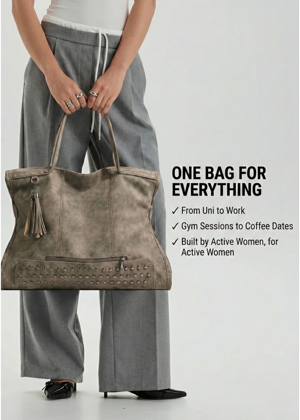 Big tote bag for work | CATANIA