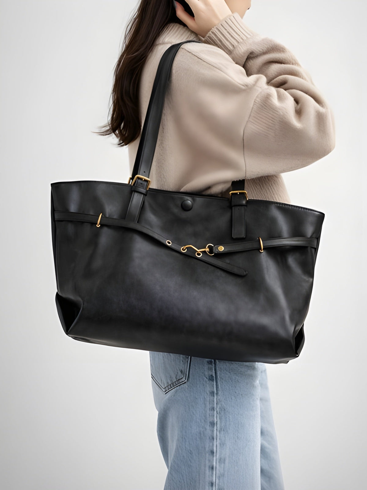 Black tote school bag | FIRENZE