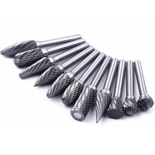 10 in 1 Tungsten Steel Grinding Head (10PCS) | zavevo