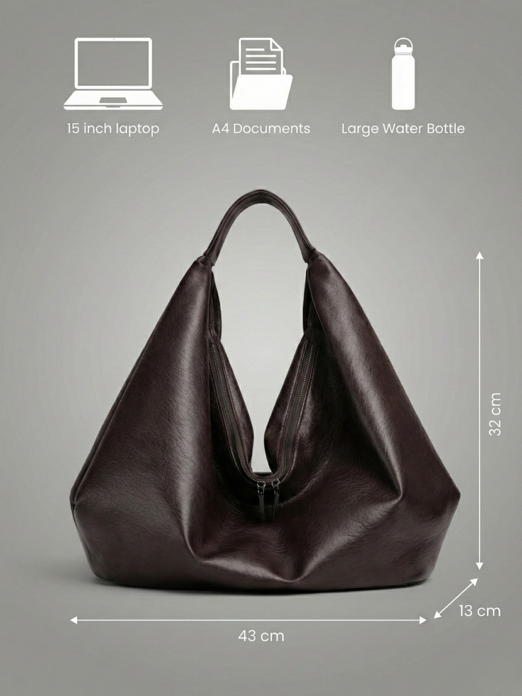 Large Everyday Hobo bag | Ancona