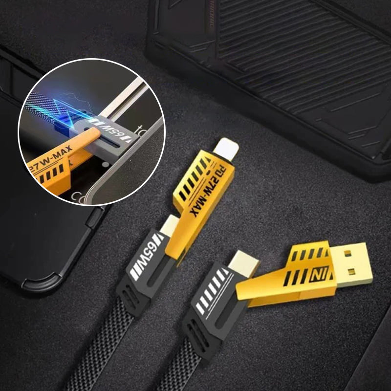 4 in 1 PD 65W Fast Charging Cable🔥Buy 2, get 1 free🔥 | zavevo