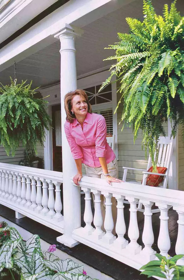 zavevo | UV Resistant Artificial Boston Fern | Lifelike, Waterproof & Maintenance-Free for Outdoor Décor