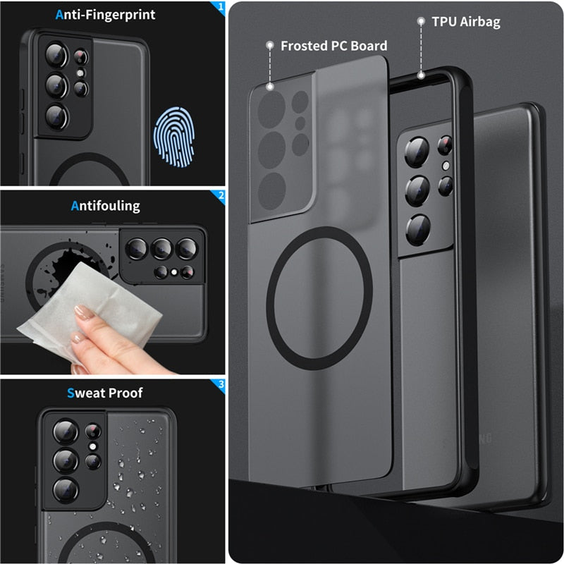 zavevo | magnetic shockproof case for Samsung