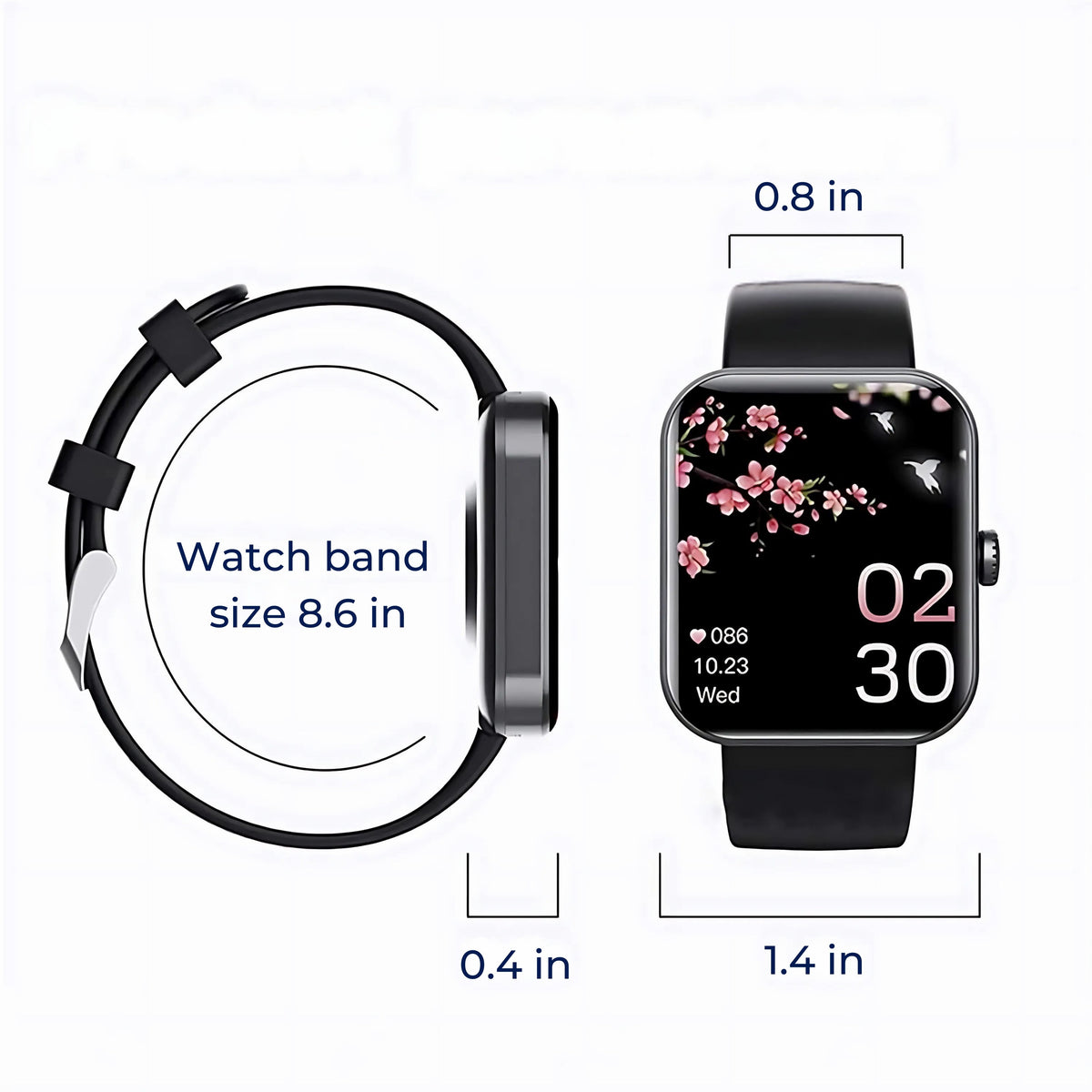 Glucowatch | Non-Invasive Blood Glucose Smartwatch – Real-Time Monitoring, Trend Tracking & Personalised Alerts zavevo