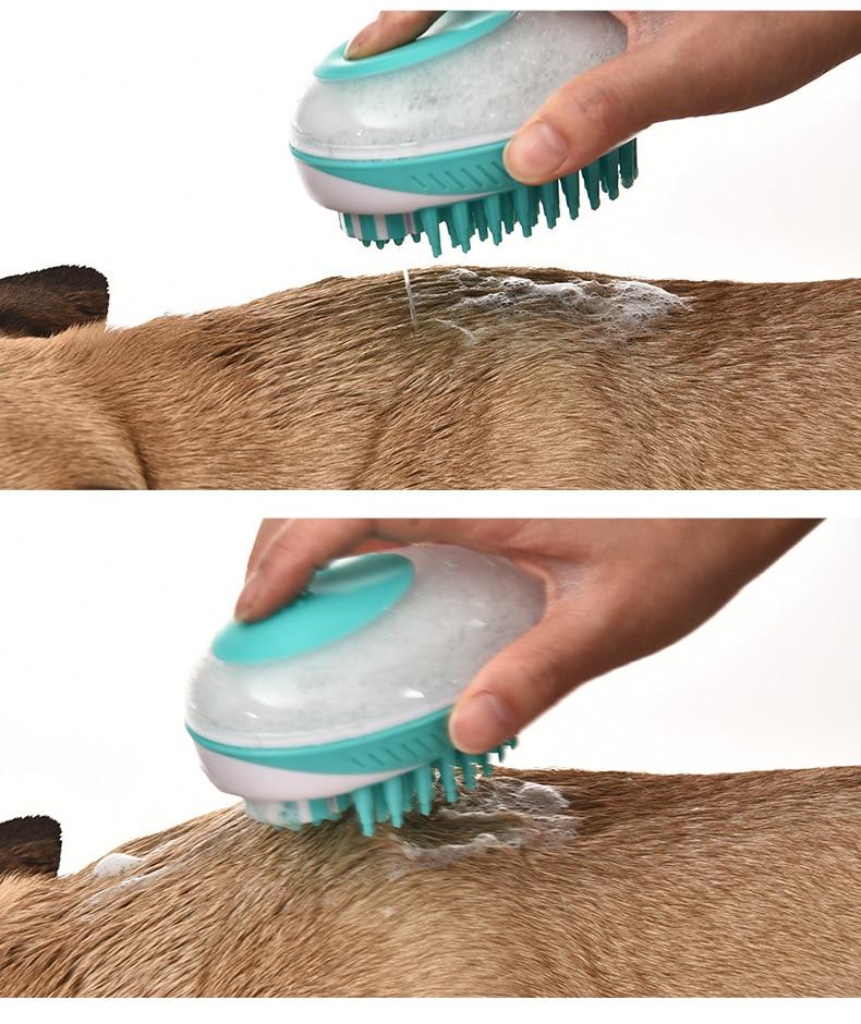 2-in-1 Soap Dispenser and Massage Sprayer for Dogs zavevo