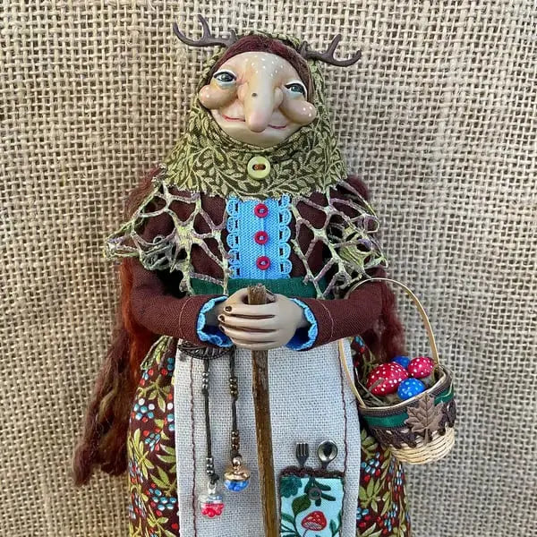 zavevo | Handmade Kitchen Witch – Brings Luck and PRedects Your Home!