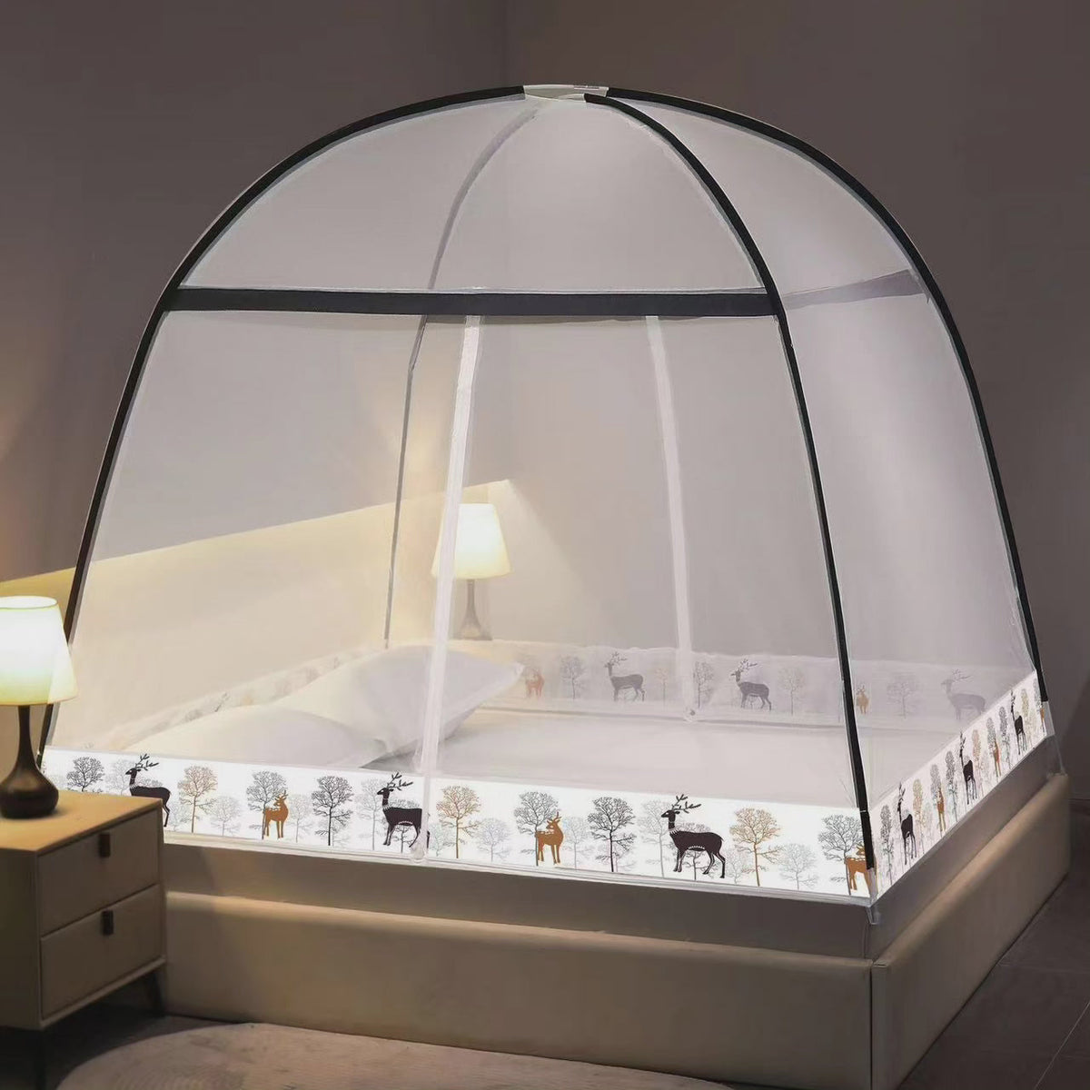 | Collapsible Mosquito Net (5by6) BlackNov
