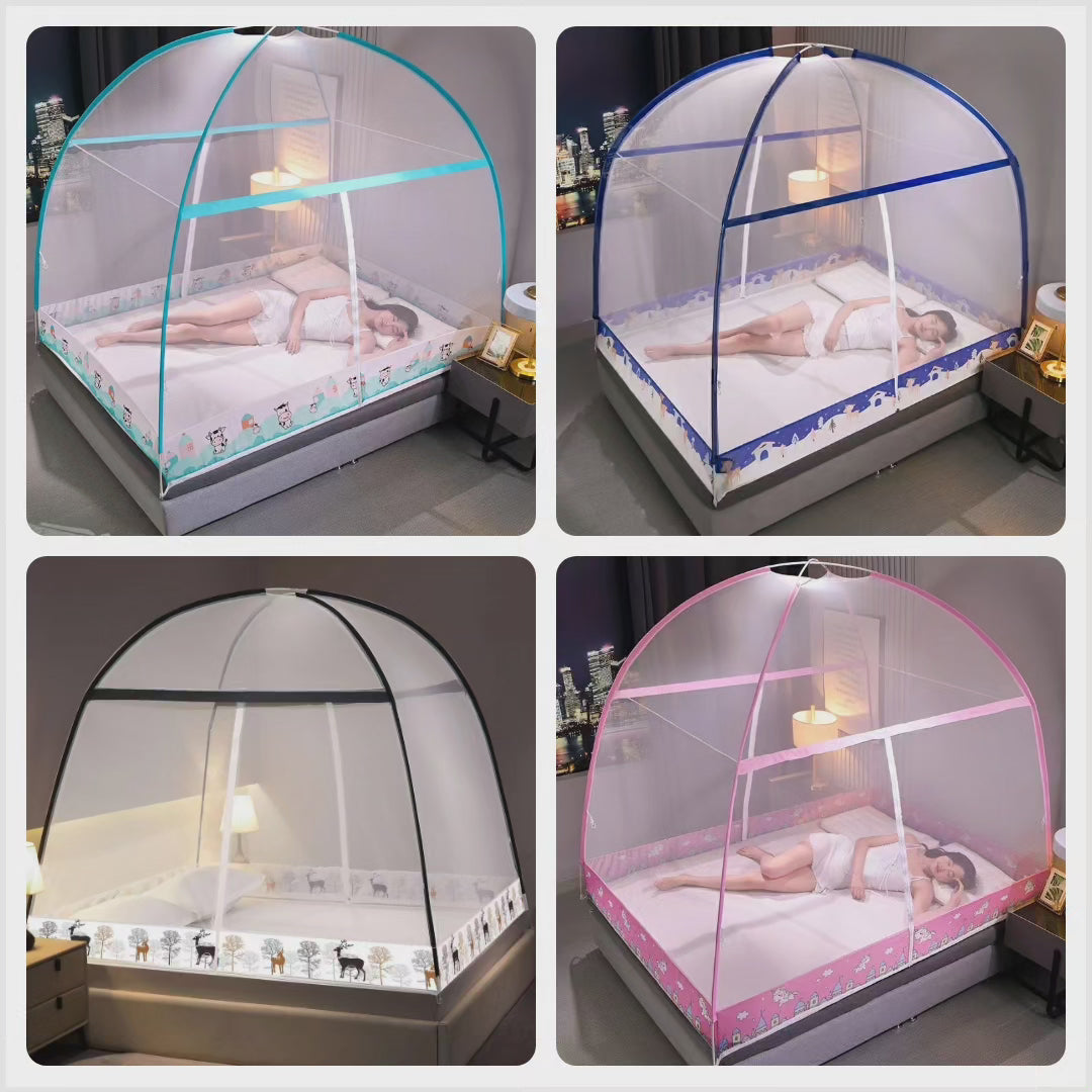 | Collapsible Mosquito Net (5by6) BlackNov