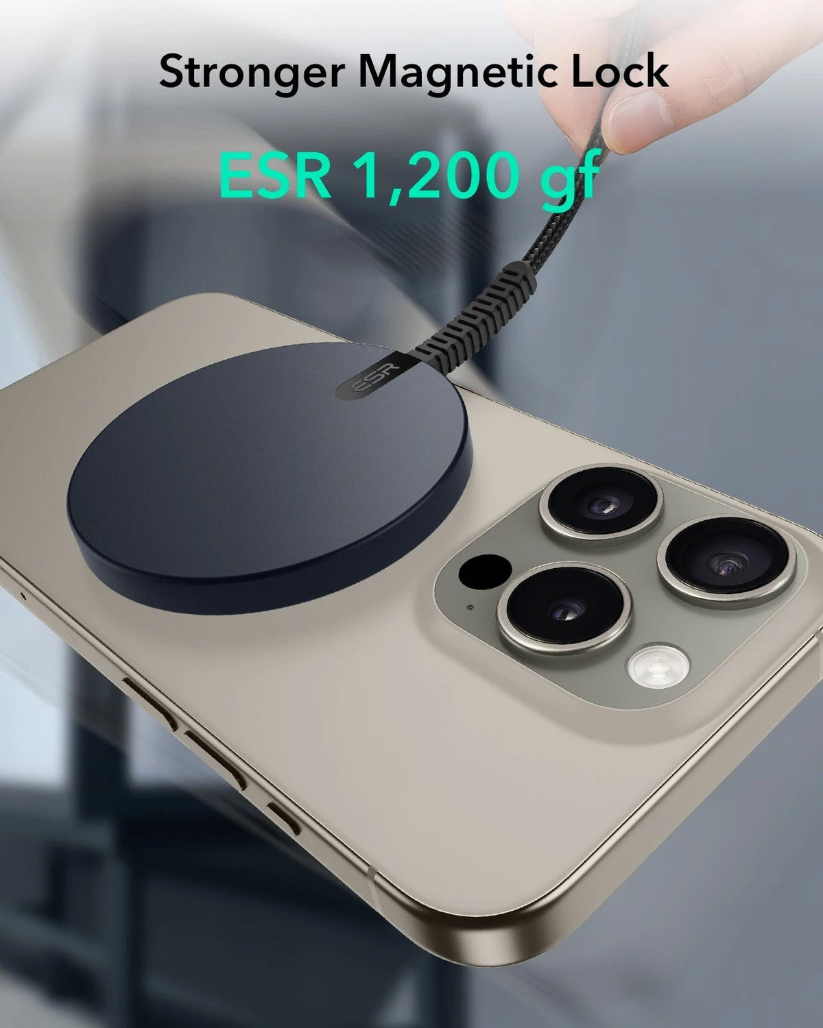 Magnetic Charging Pad (15W)  - Silver - 1 Set