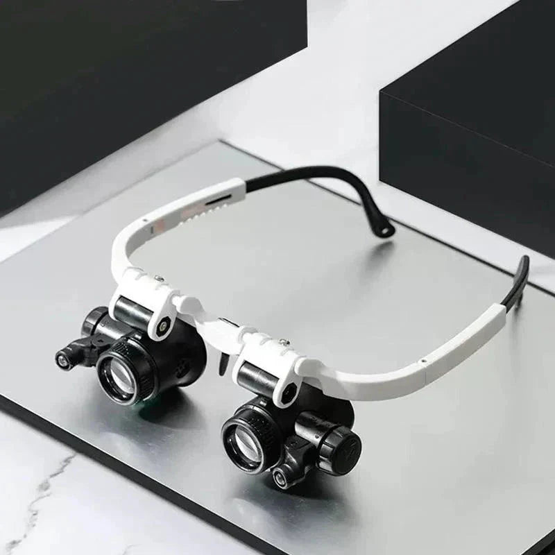 zavevo | LED Magnifying Glasses with 8x, 15x, and 23x Magnification for Detailed Viewing and Precision Work