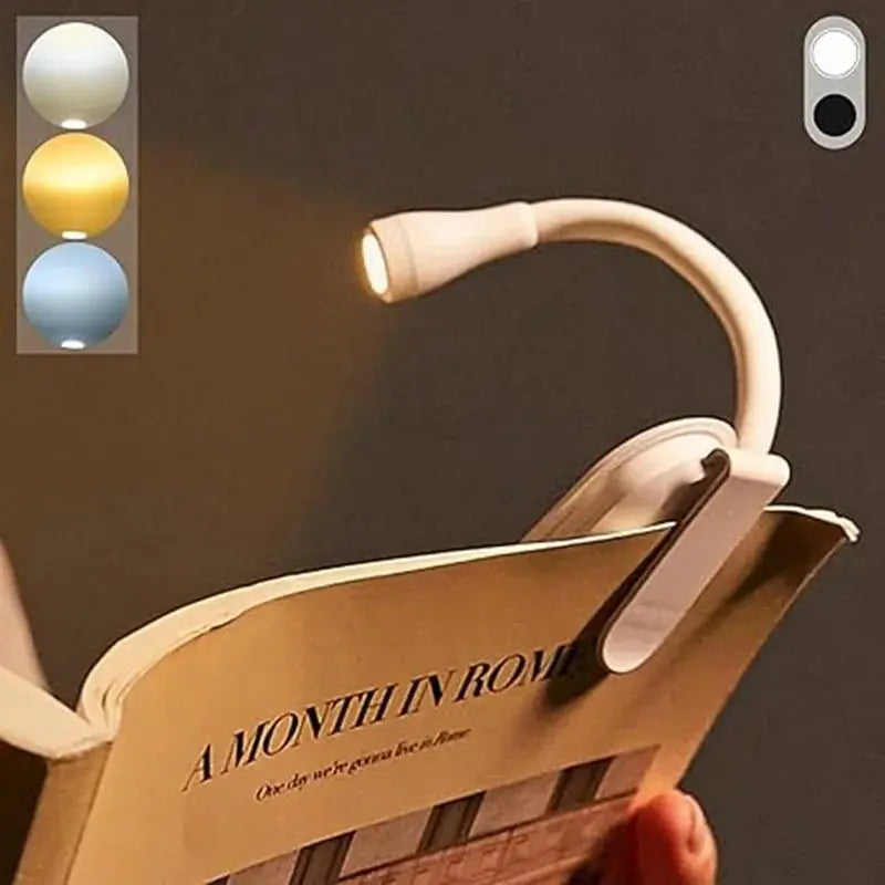 - Reading lamp book clamp rechargeable zavevo