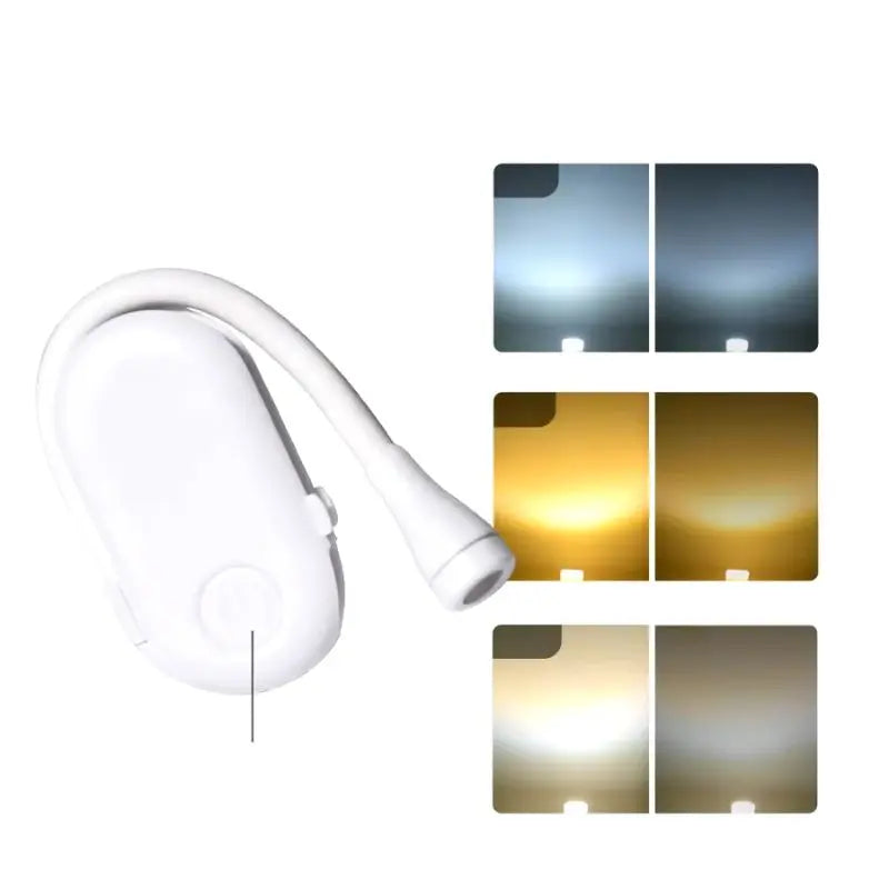 - Reading lamp book clamp rechargeable zavevo