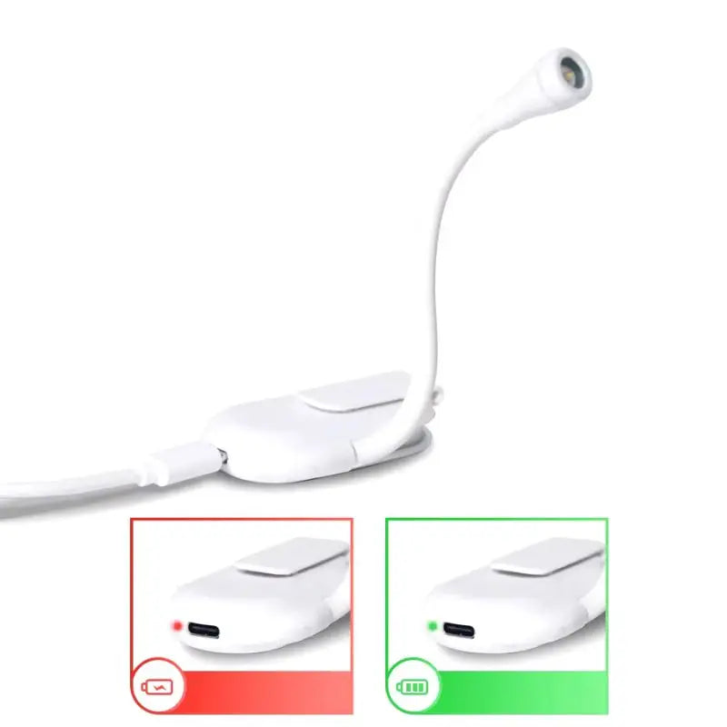 - Reading lamp book clamp rechargeable zavevo