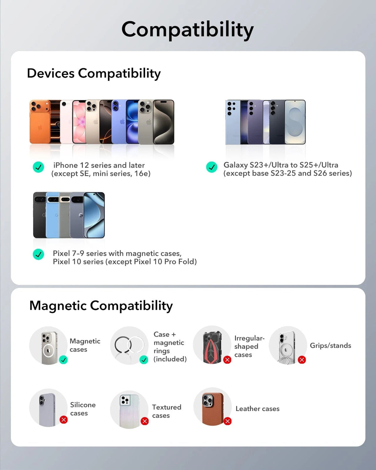 Magnetic Wallet Boost (HaloLock) - Blue