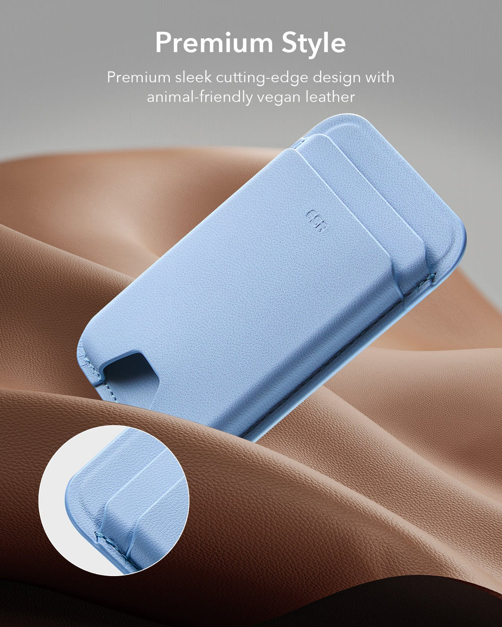 Magnetic Wallet Boost (HaloLock) - Blue