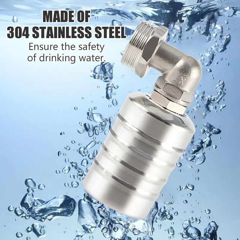 zavevo | Mini-float-valve made of stainless steel – Automatic water level control