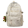 Urban Graphic Print School Backpack zavevo