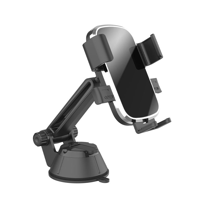 360-Degree Rotating Car Smartphone Holder for Dashboard or Windshield