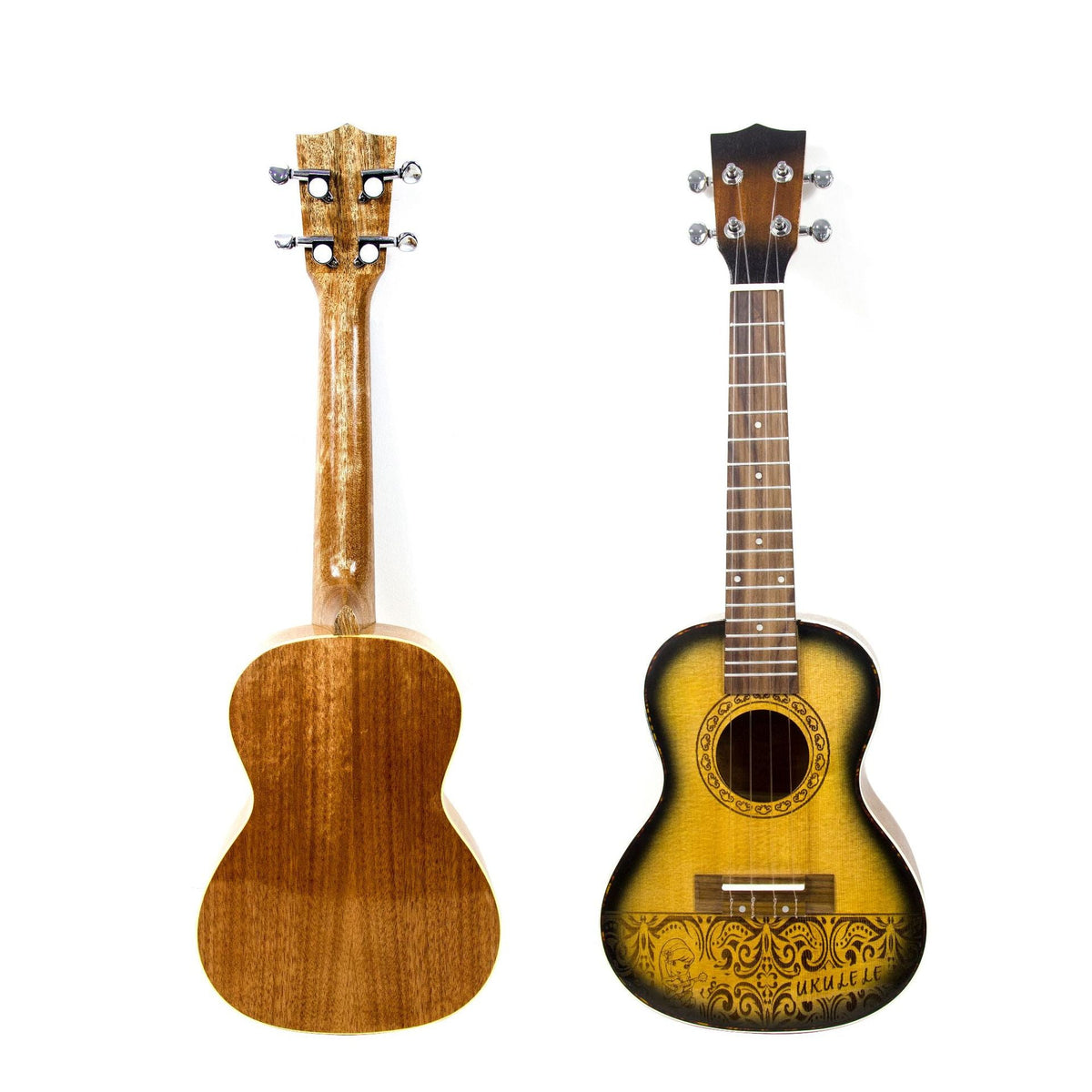 23-Inch Handmade Acoustic Ukulele zavevo