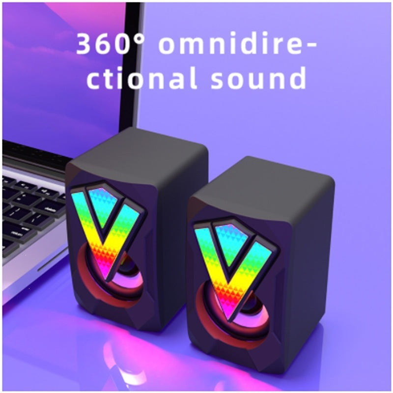 360-Degree Omnidirectional Sound Desktop Speakers zavevo