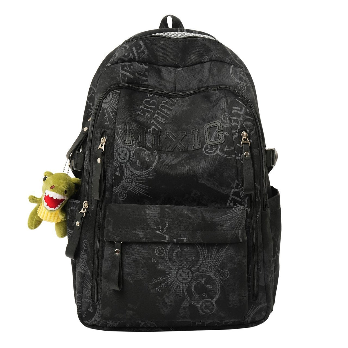 Urban Graphic Print School Backpack zavevo