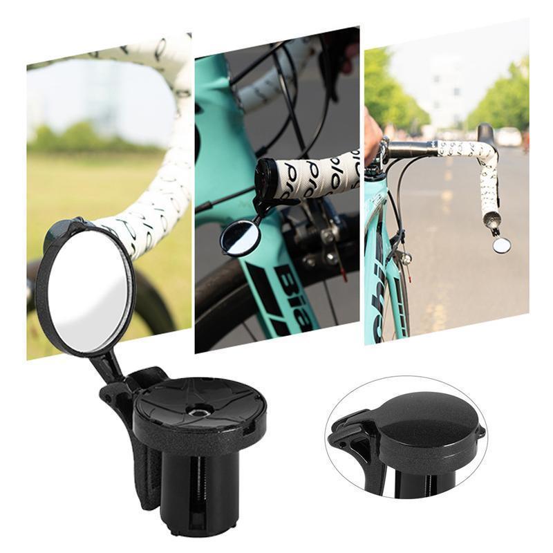 zavevo | Adjustable Rearview Mirror for Bicycle – Compact and Lightweight Design for Safety