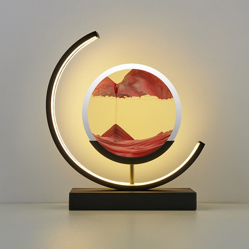 3D Sand Shell Table Lamp - Abyss | zavevo