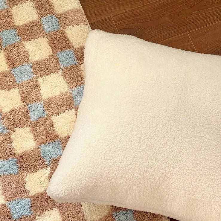 2-tone Grid Rug | zavevo