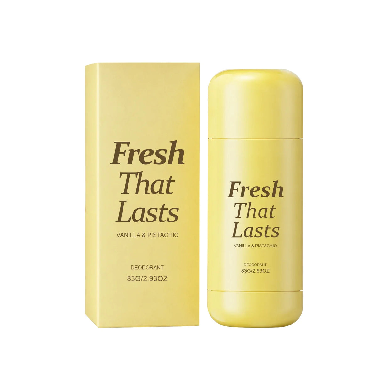 Deodorant Vanilla & Pistachio Fresh That Lasts | 24 Hour Odor Control, No Aluminum, Baking Soda, Parabens, Phthalates, Ethanol | Brightening & Smoothing for Dark Underarms with Kojic Acid & Turmeric | Korean Skincare, K-Beauty