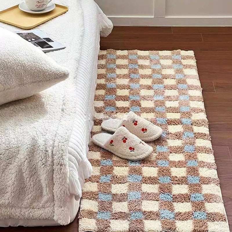 2-tone Grid Rug | zavevo