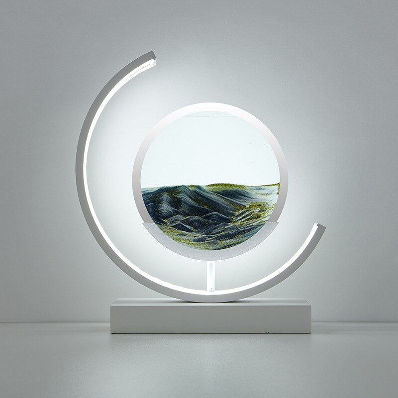 3D Sand Shell Table Lamp - Abyss | zavevo