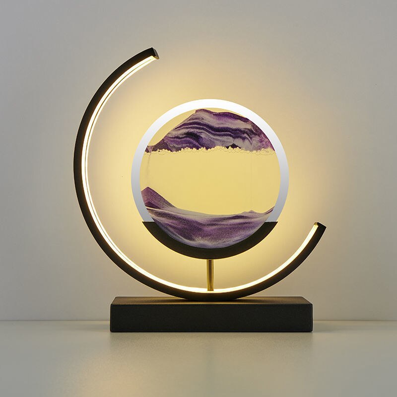 3D Sand Shell Table Lamp - Abyss | zavevo