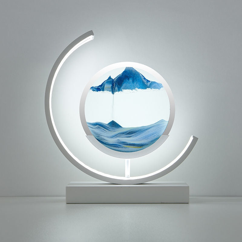 3D Sand Shell Table Lamp - Abyss | zavevo