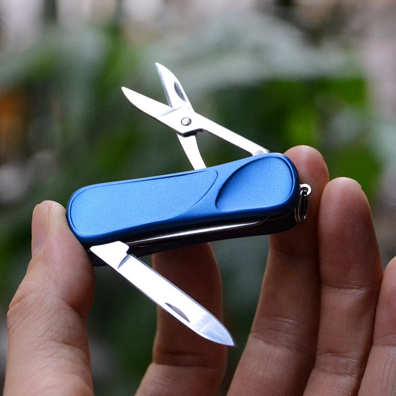 10-in-1 Stainless Steel EDC Keychain Tool