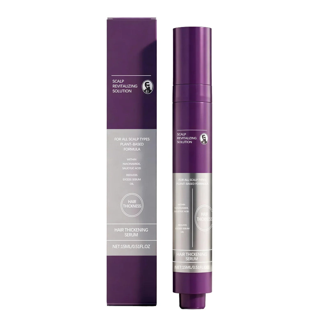 Nourishing Scalp and Hair Essence 15ml with Roll-On Applicator – Gentle Daily Moisturizing Hair Serum