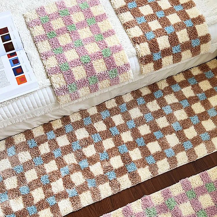 2-tone Grid Rug | zavevo