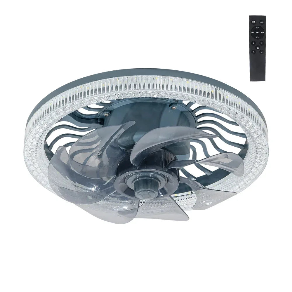 3in1 Remote Control Noise-Free Noise Elegant Fan Lamp | zavevo