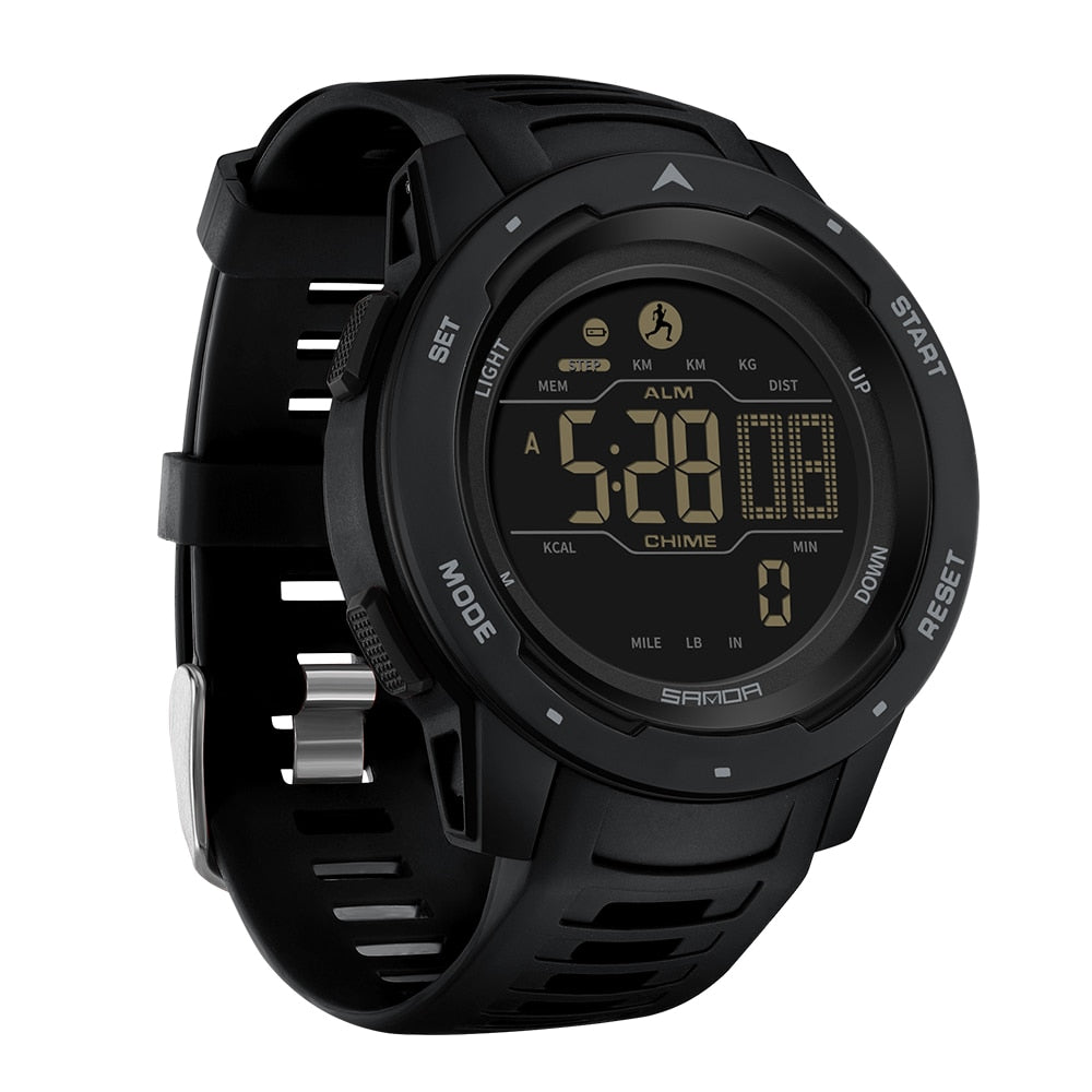 zavevo | Waterproof Military Pedometer Digital Watch