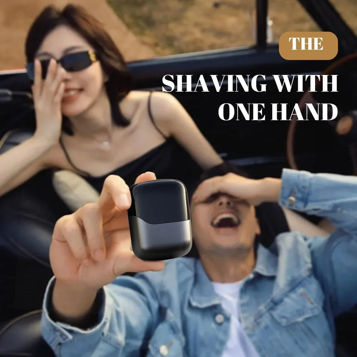 Men's Electric Foil Shaver – IPX7 Waterproof Wet and Dry Razor with USB-C Charging