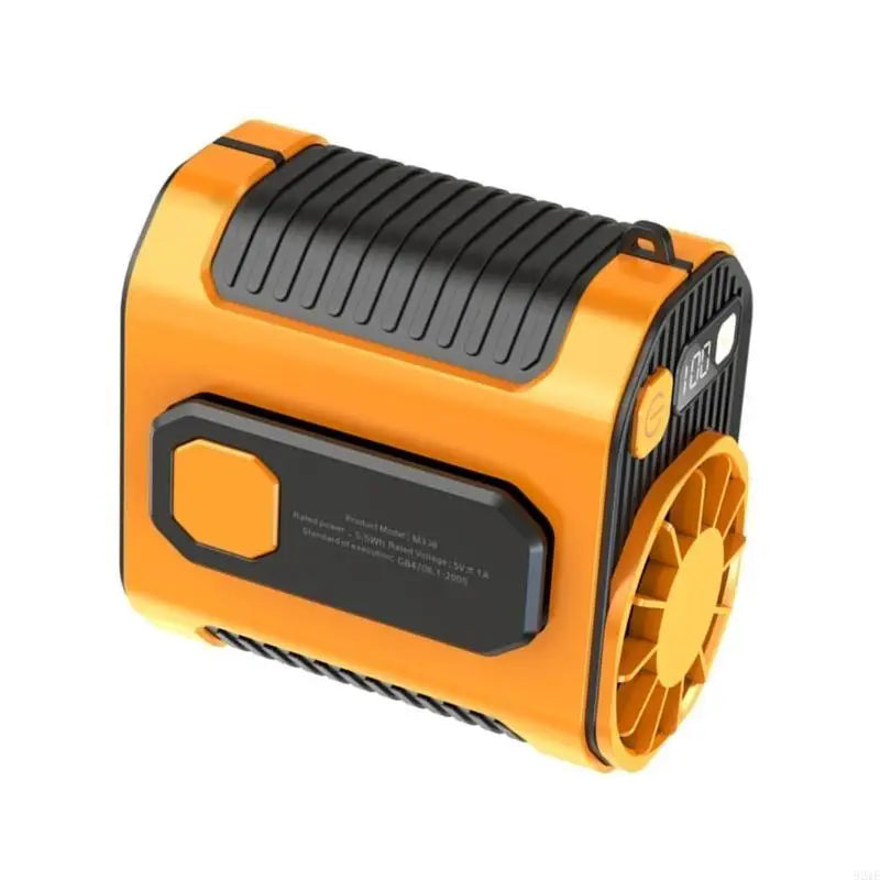 92ME Rechargeable Waist Fan – Bladeless Personal Cooling Fan for Outdoor Use, Strong Wind, Portable for Men & Women